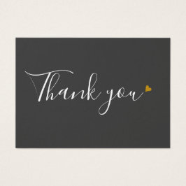 モダンビジネスギフト証明書感謝のハート