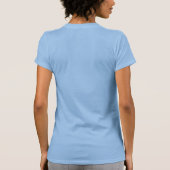 モダンビジネスロゴと社員 Tシャツ (裏面)