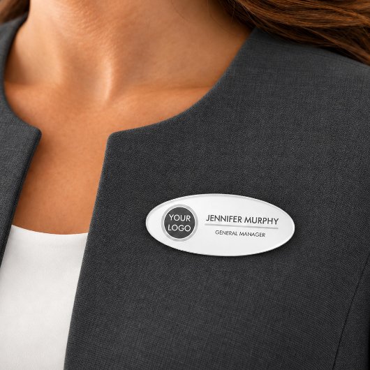 モダンビジネスロゴ社員 名札