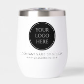 モダンビジネスロ企業のゴQRコードミニマル (正面)