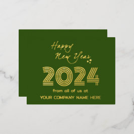 モダンビジネス クィア コード カンパニー 箔シーズンポストカード