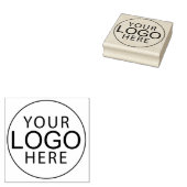 モダンビジネス ロゴ カスタム シンプル ラバースタンプ (押印)