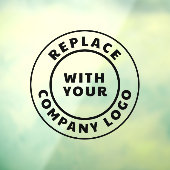 モダンビジネス ロゴ カンパニー ショールーム ウィンドウサイン (シート3)