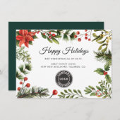 モダンビジネス ロゴ クリスマス (正面/裏面)