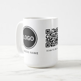 モダンビジネス ロゴ コーヒーマグカップ