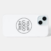 モダンビジネス ロゴ ブランディング Case-Mate iPhoneケース (裏面 (横))