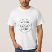 モダンビジネス ロゴ ブランディング Tシャツ (正面)