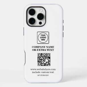 モダンビジネス ロゴ QRコード プロモーション iPhoneケース iPhone 16 Pro Maxケース