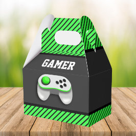 モダンビデオゲーム誕生日パーティー フェイバーボックス