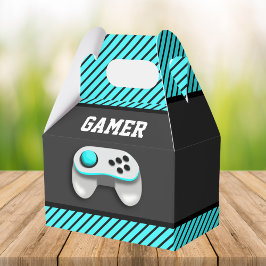 モダンビデオゲーム誕生日パーティー フェイバーボックス