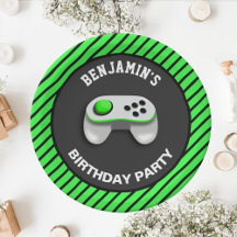 モダンビデオゲーム誕生日パーティー