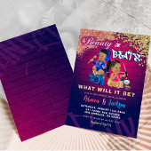 モダンビューティーオアビーツ性別発表招待状 招待状