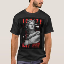 モダンビンテージな雰囲気のTシャツ