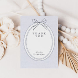 モダンビンテージコーストセイルボートサンクスカード