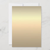 モダンビーチウェディング 招待状 (裏面)