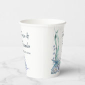 モダンビーチシー結婚ヘルズ 紙コップ (右)