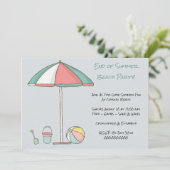 モダンビーチパーティ 招待状 (スタンド正面)