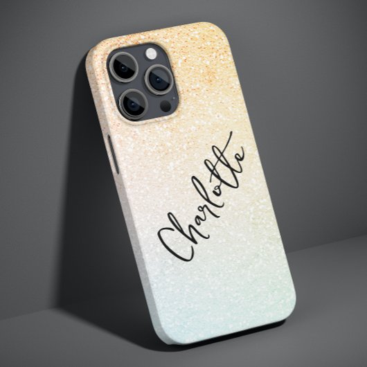 モダンビーチラメガーリーシックなカスタムネーム Case-Mate iPhoneケース