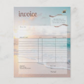 モダンビーチ事業請求書 (正面)