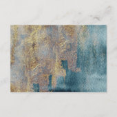 モダンビーチ抽象芸術披露宴 エンクロージャーカード (裏面)