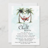モダンビーチ来「Chill With Us」クリスマスパーティー 招待状 (正面)