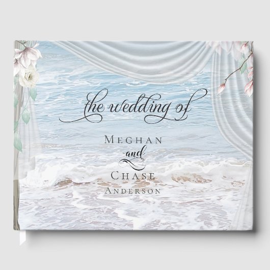 モダンビーチ波流木アーバー ゲストブック (正面)