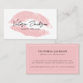 モダンピガーリーンクリップ白エレガント美しい化粧 名刺