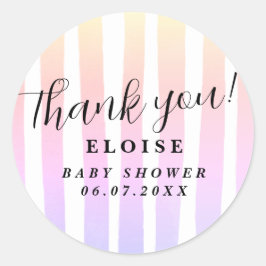 モダンピク素朴・ウォータークーラストライプー ラウンドシール