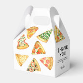 モダンピザ誕生日パーティーありがとう フェイバーボックス (裏面サイド)