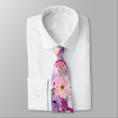 モダンピッエレガントクフローラ水結婚色 ネクタイ (タイ)