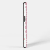 モダンピンクの長方形 iPhoneケース (右側面)