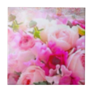 モダンピンクエレガントローズデザインセラミックタイル タイル