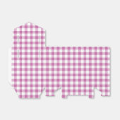 モダンピンクチェック柄 フェイバーボックス (折り畳みなし)