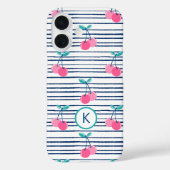モダンピンクチェリープレッピースタイル Case-Mate iPhoneケース (裏面)