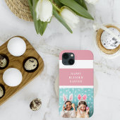 モダンピンクハッ賛美プイースター |写真のギフト Case-Mate iPhoneケース