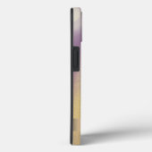 モダンピンクフラミンゴカラフルゴールド Case-Mate iPhoneケース (裏面 / 右)