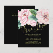 モダンピンクフローラブ結婚ラック予算 (正面/裏面)