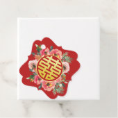 モダンピンクフローラ中国の結婚の感謝していリース フェイバータグ (インサイチュ)