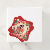 モダンピンク結婚フローラ中国のの写真 フェイバータグ (インサイチュ)