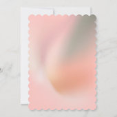 モダンピンク30歳の誕生日パーティー 招待状 (裏面)