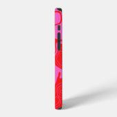 モダンピンク モノグラム Case-Mate iPhoneケース iPhone 12ケース (左側面)