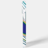 モダンピーコックフェザーパーソナライズされたダマスク電話 Case-Mate iPhoneケース (裏面 / 左)