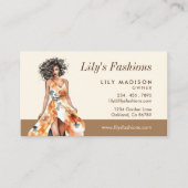 モダンファッションブティックプロフェッショナル 名刺 (正面)