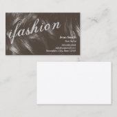 モダンファッション美容師 名刺 (正面/裏面)