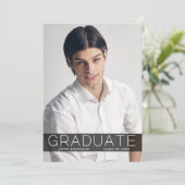 モダンファッション1写真研究者発表カード 案内状 (スタンド正面)