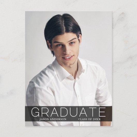 モダンファッション1写真研究者発表 ポストカード (正面)