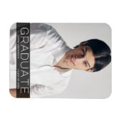 モダンファッション1写真研究者発表 マグネット (横)