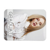 モダンファッション1写真研究者発表 マグネット (横)