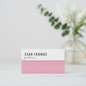 モダンファッション | 赤線 名刺 (スタンド正面)