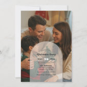 モダンファミリー 年間ベストショット クリスマスパーティーの写真 招待状 (正面)